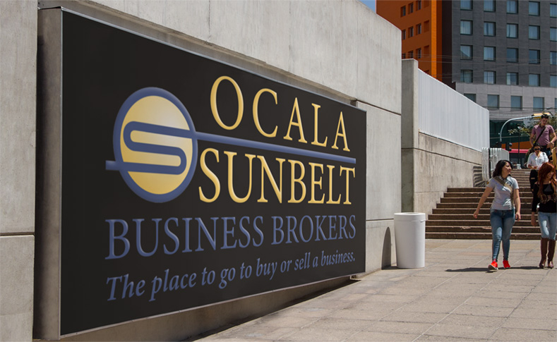 Sell A Business in Ocala Outdoor Banner